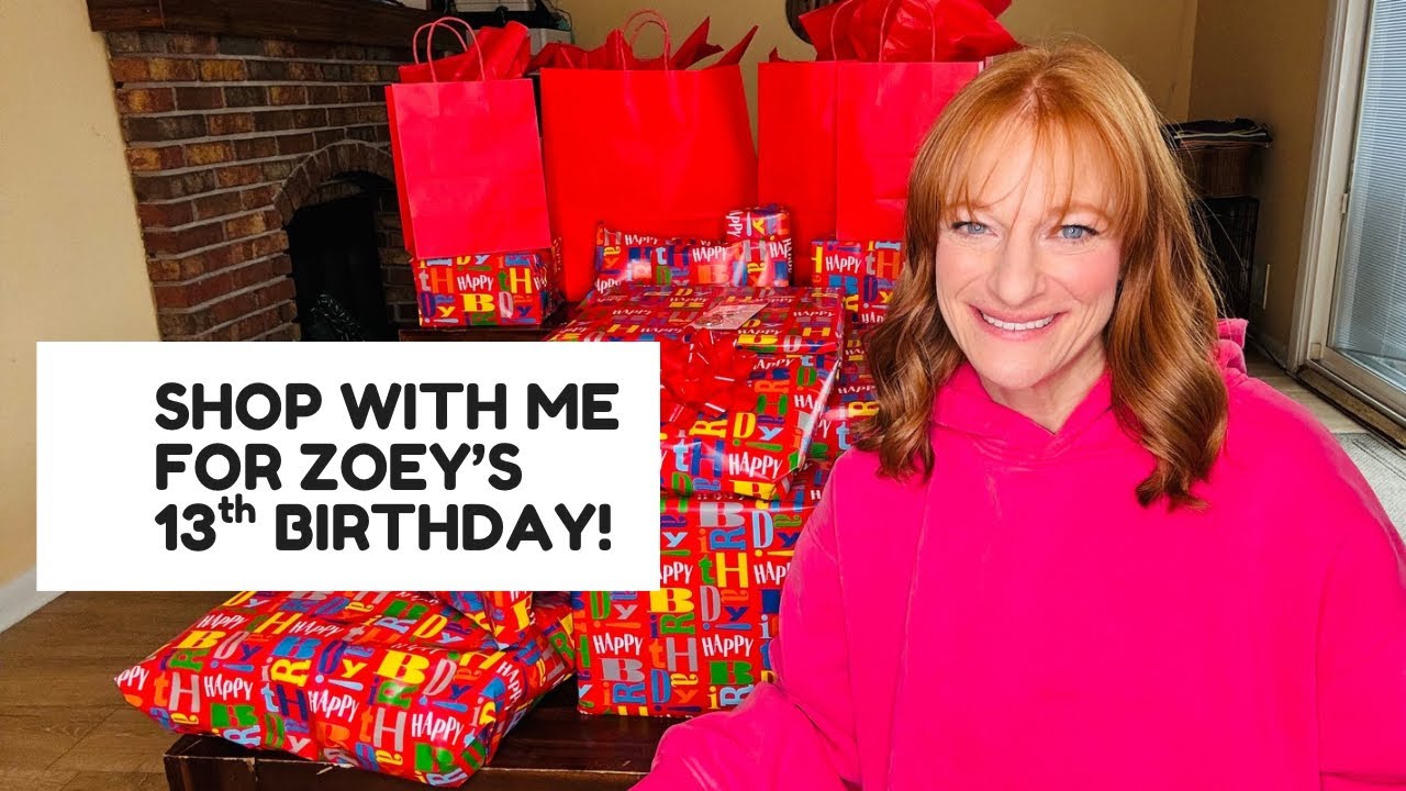 SHOP WITH ME FOR ZOEY’S 13th BIRTHDAY!