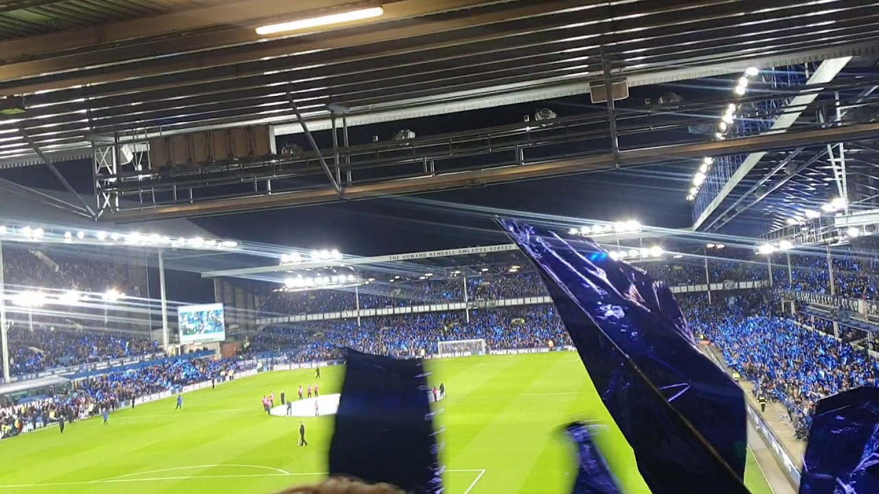 Everton V Watford - Z Cars Atmosphere