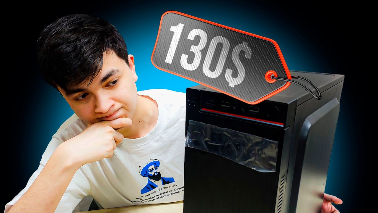 130$ Lik Arzon PC Bilan Maksimal Ishlash! Stream, Montaj va O'yinlar Testi @KIBERUZ x @GRONTMC