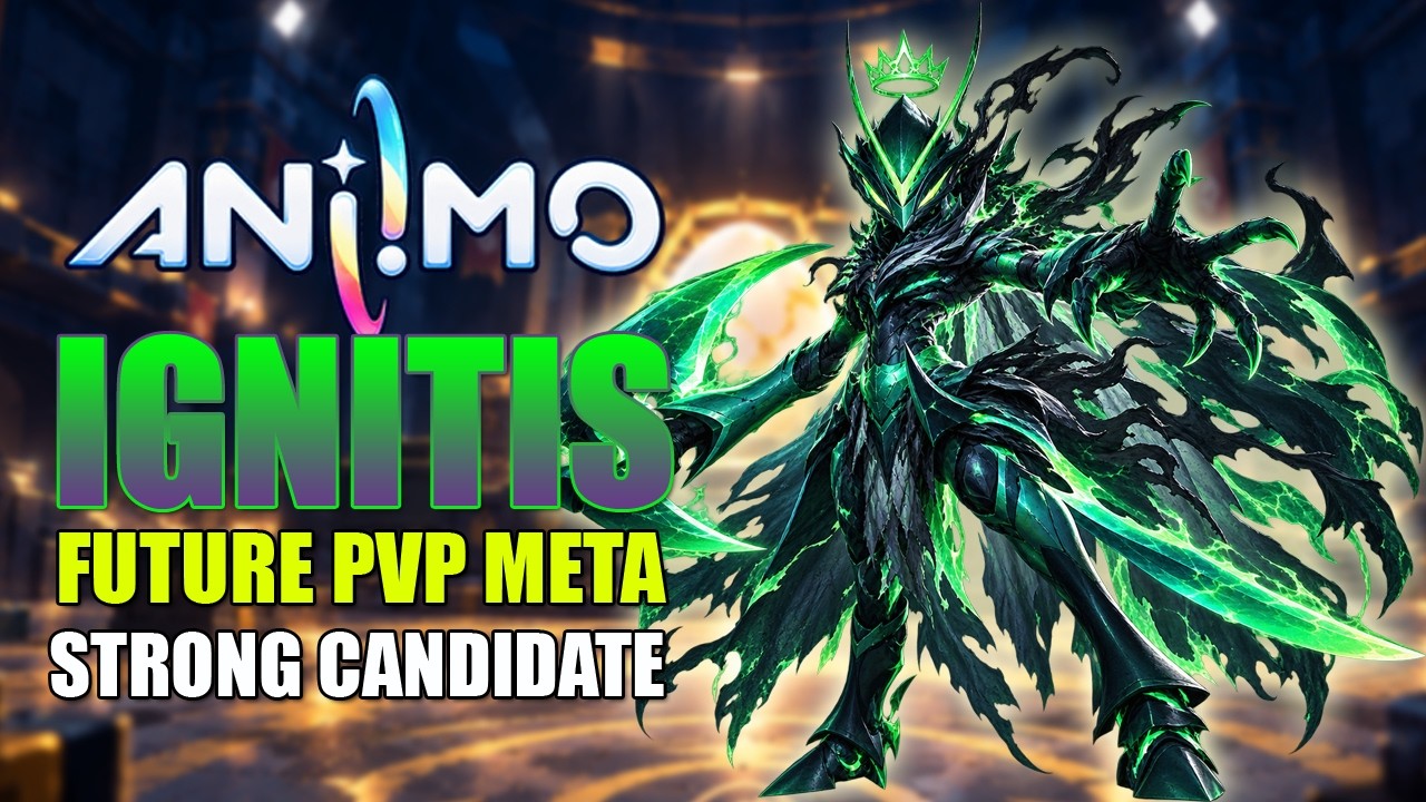 THE NEXT PVP KING?! , NEVER EXPECTED THE ULT TO BE THIS SCARY ! IGNITIS EGG HEIST BUILD - ANIIMO