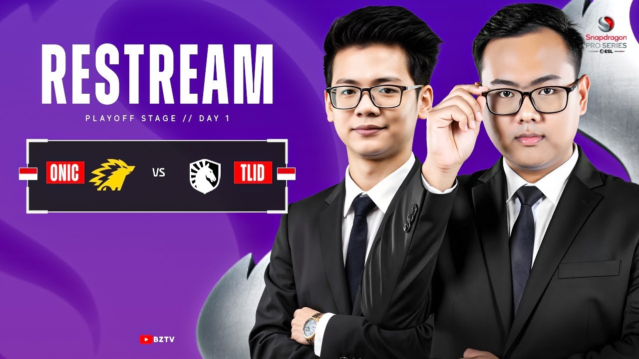 [Official Restream] ESL Playoff / Onic 🇮🇩 vs TL 🇮🇩  (Bo3)  Myanmar 🇲🇲 Casting CasterZyZyy & Blank