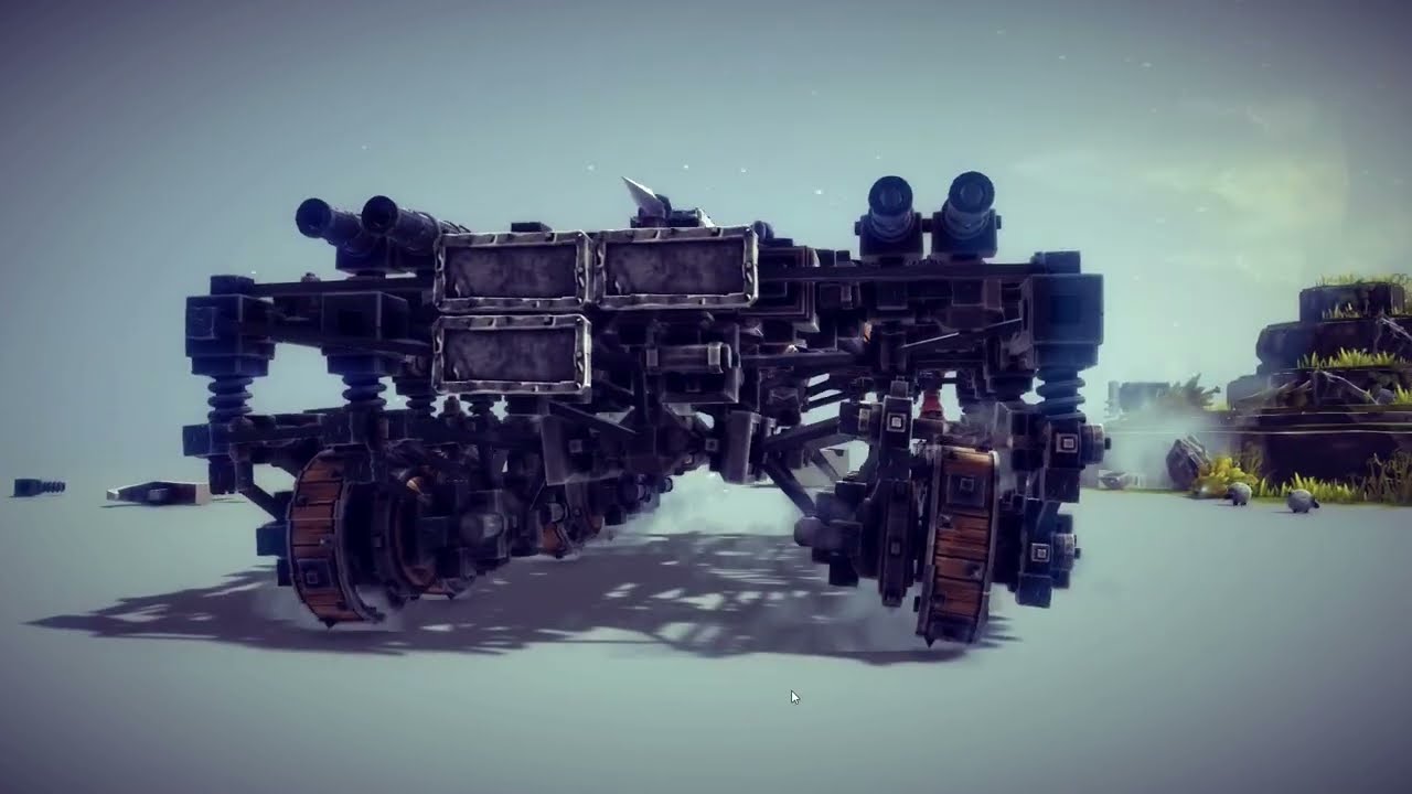 Besiege V1.25: All Levels, One Machine: Rollerblades Edition