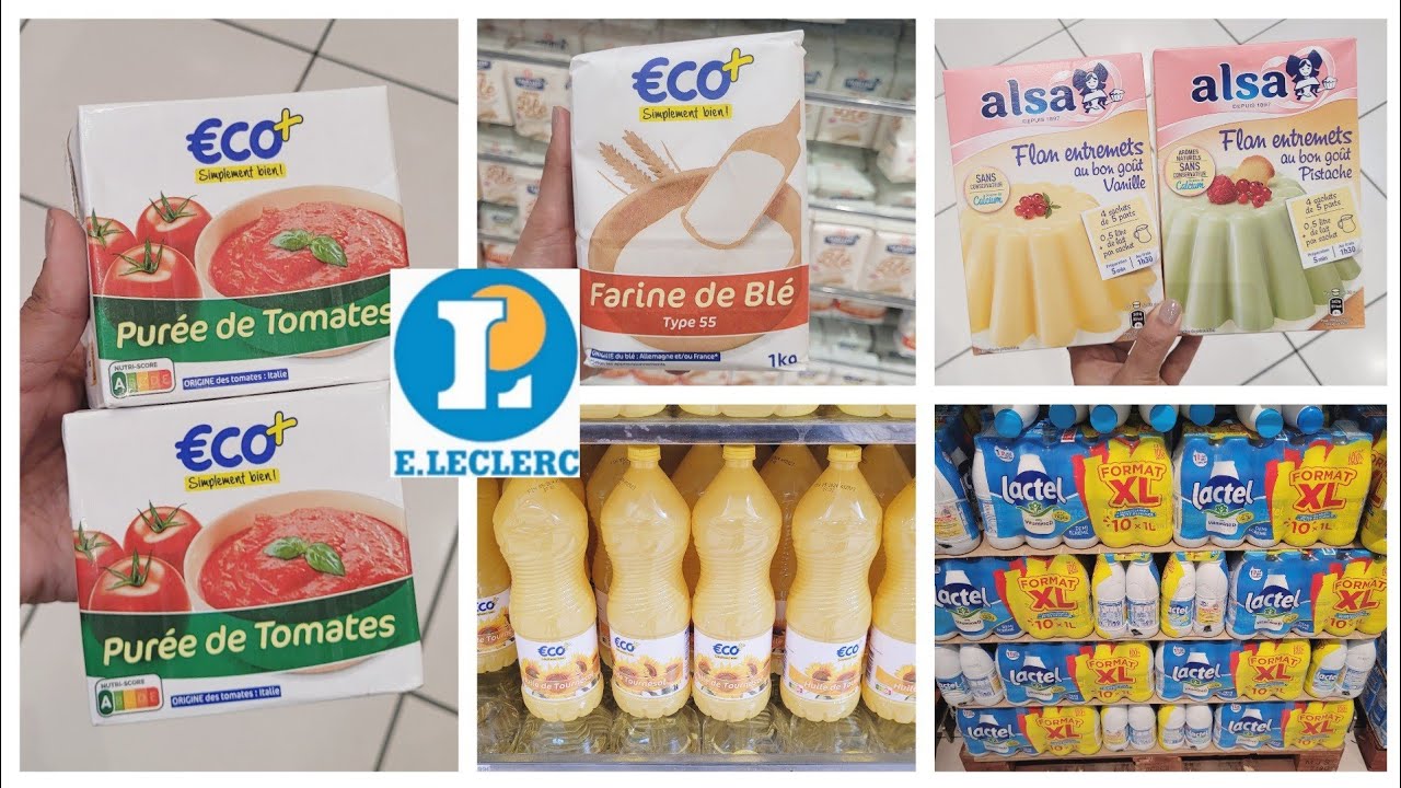 💛🫶E LECLERC 100% ALIMENTAIRE COMPARATIFS 30.11.23 #E.LECLERC #antiinflation #e.leclerc #bonsplans