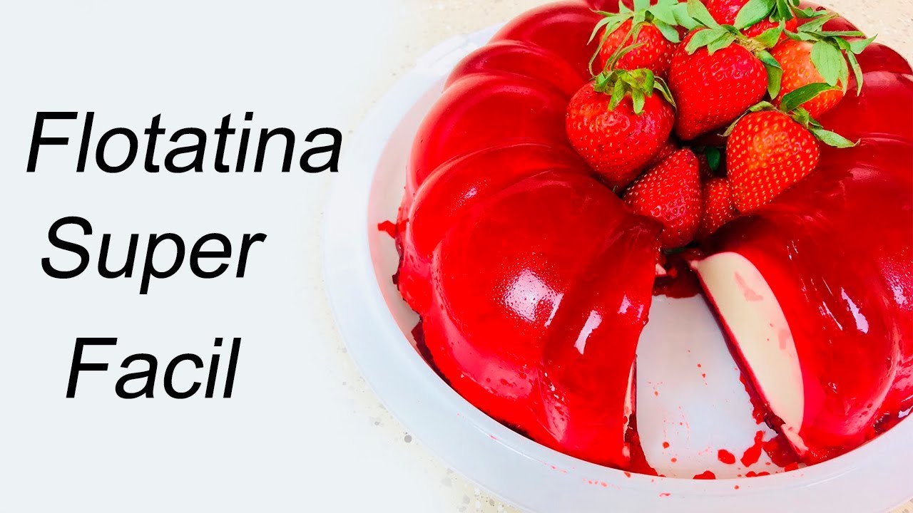Flotatina - Gelatina Flotante - Que Es.... Super Fácil De Preparar | La Sazón