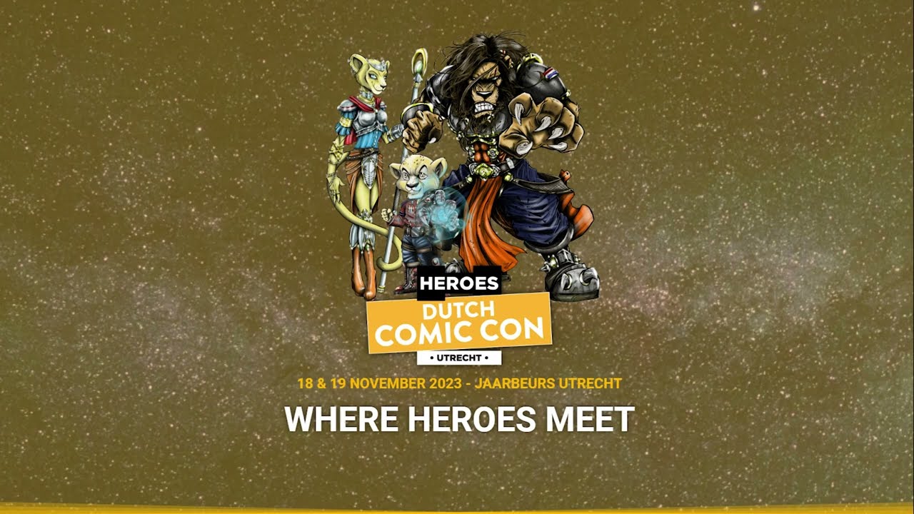 2023 Dutch comic con where heroes meet