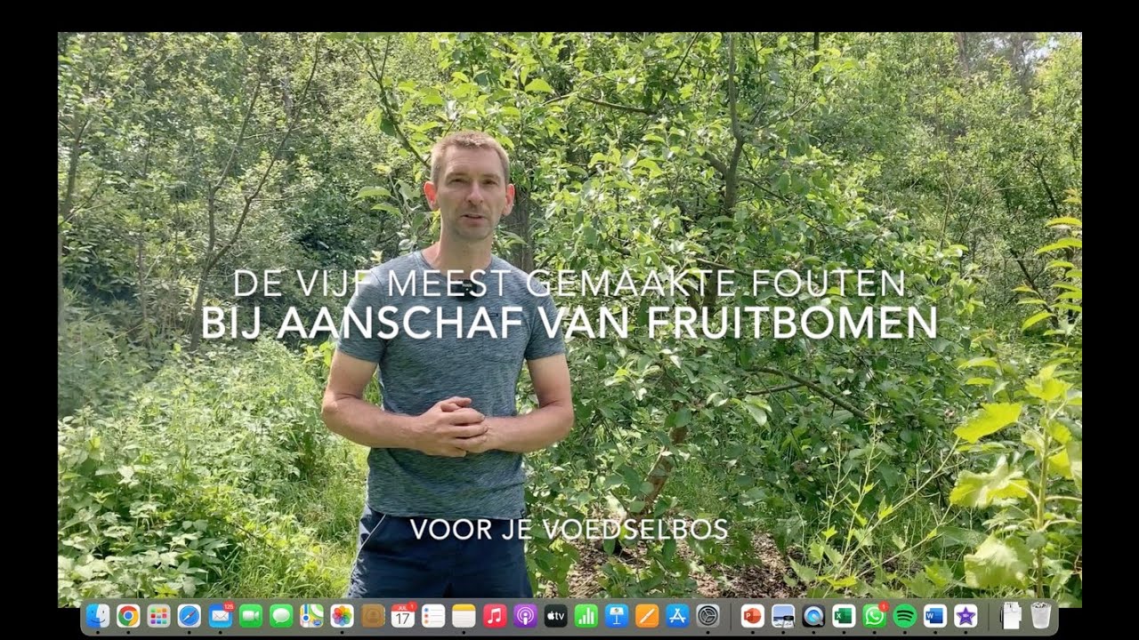 de vijf meest gemaakte fouten bij aanschaf fruitbomen voor je voedselbos of permacultuur tuin