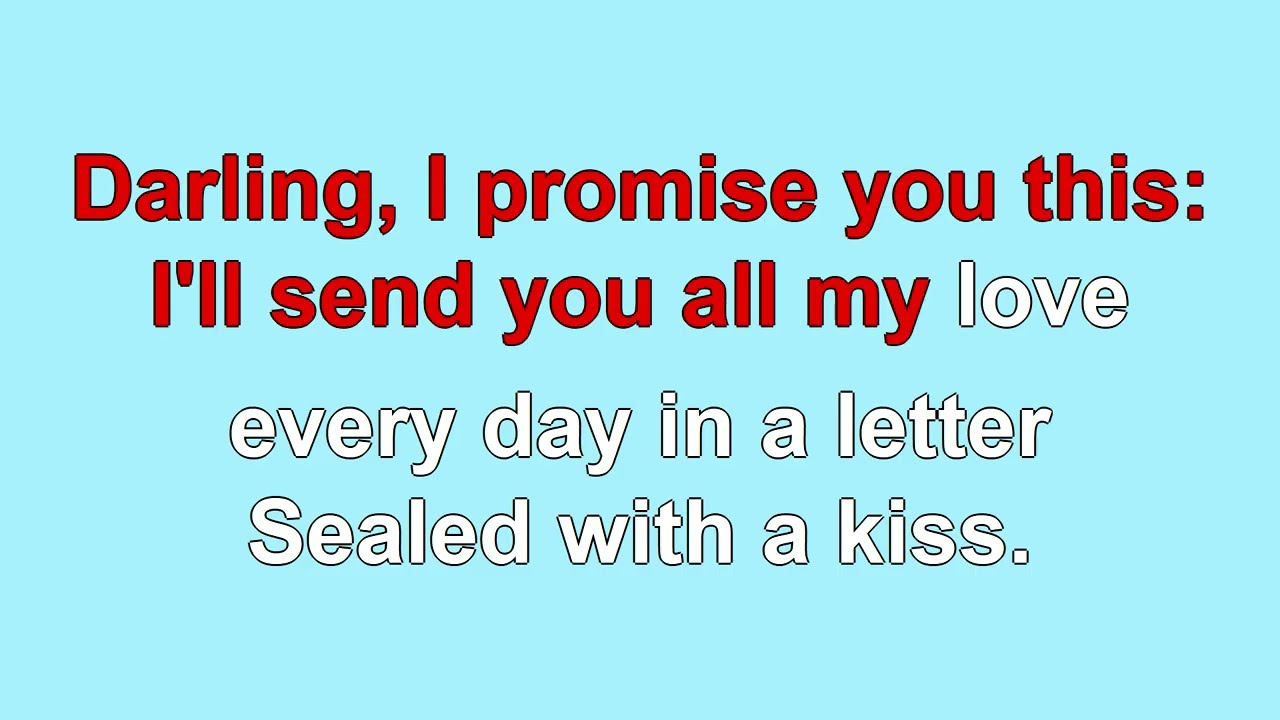 Sealed With A Kiss by Gary Lewis  The Playboys 1962