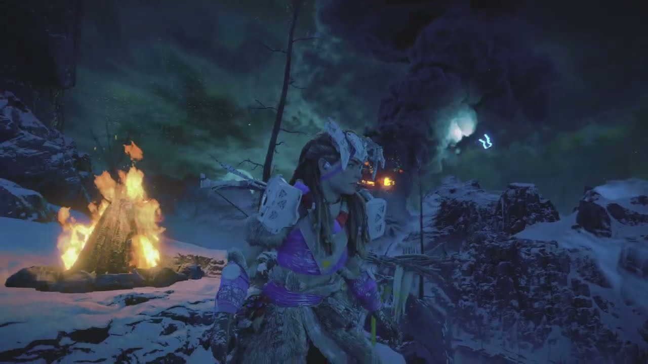 Horizon Zero Dawn Remastered - How To Get To The Top Of Thunder's Drum