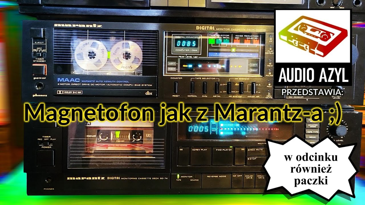 Magnetofon jak z Marantz-a: Audio Azyl #371 #Vintageaudio #hifi