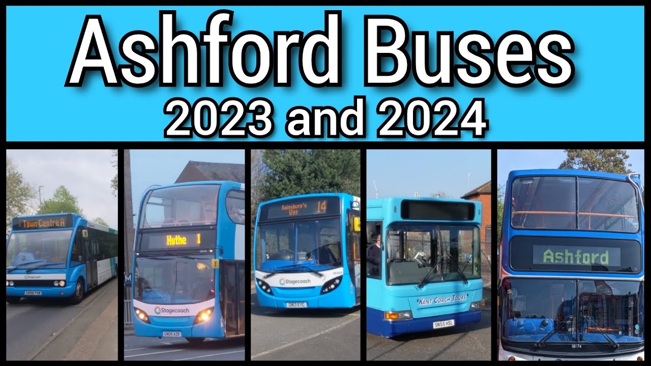 Ashford Buses 2023 and 2024