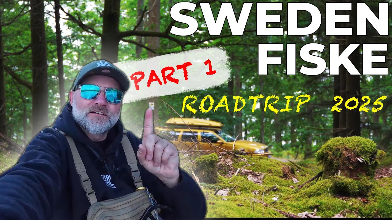 - Sweden Fiske - ROADTRIP Teil 1 / Overnighter im Volvo / Natur / Wildnis Schweden / Angeln vom Ufer