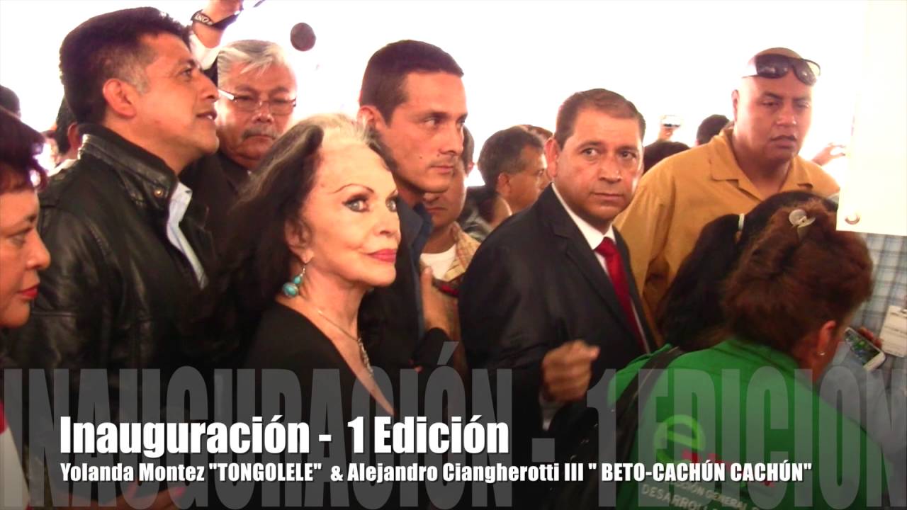 FUSI&Oacute;N CULTURAL ECATEPEC - GRAN INAGURACI&Oacute;N - Tongolele & Ciangherotti III