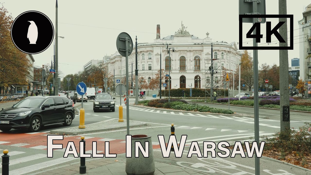 【4K】Warsaw University of Technology Walk | Politechnika Warszawska Plac Politechniki (ASMR)