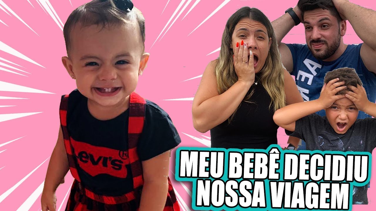 MEU BEBÊ DECIDIU A NOSSA VIAGEM! | Kathy Castricini