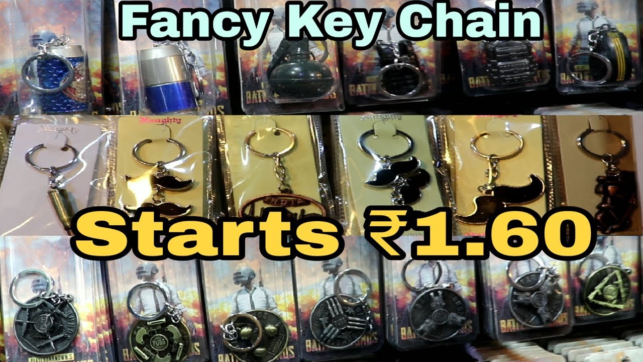 मात्र  ₹1.60 पैसे से  Key Chain शुरू  | Fancy Key Rings Wholesale Market in Sadar Bazar,Delhi
