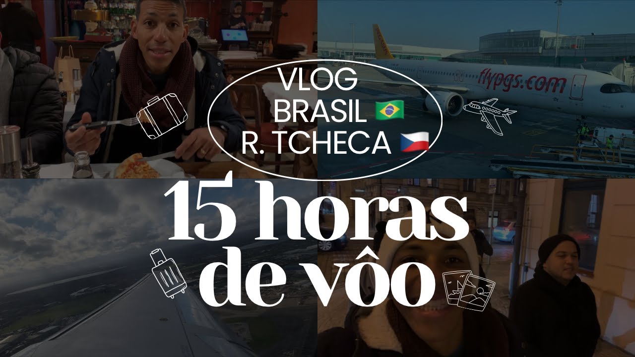 VLOG BRASIL R.TCHECA 15 HORAS VIAJANDO                                               #vlog #viagem