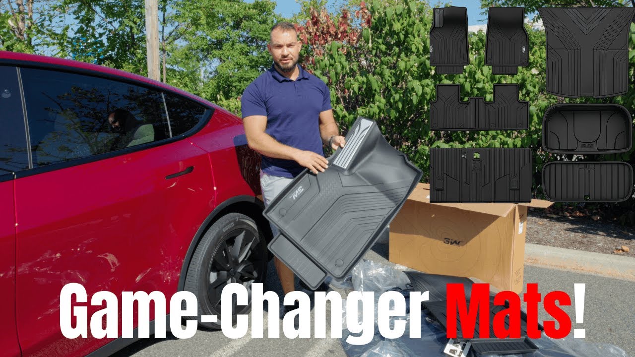 Tesla Model Y Juniper 2026 года — лучшие всепогодные коврики? Обзор ковриков 3W