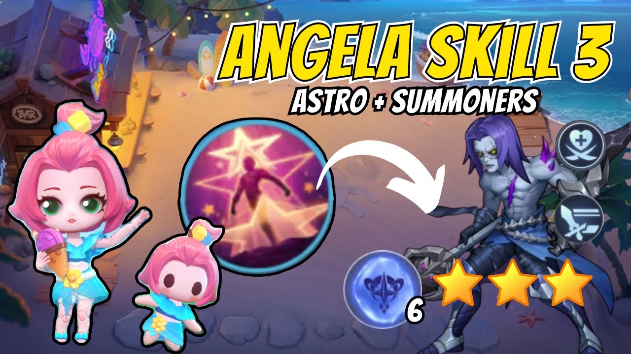 ANGELA SKILL 3 WITH SUMMONERS | IS THIS A GOOD WAY TO PLAY ANGELA?