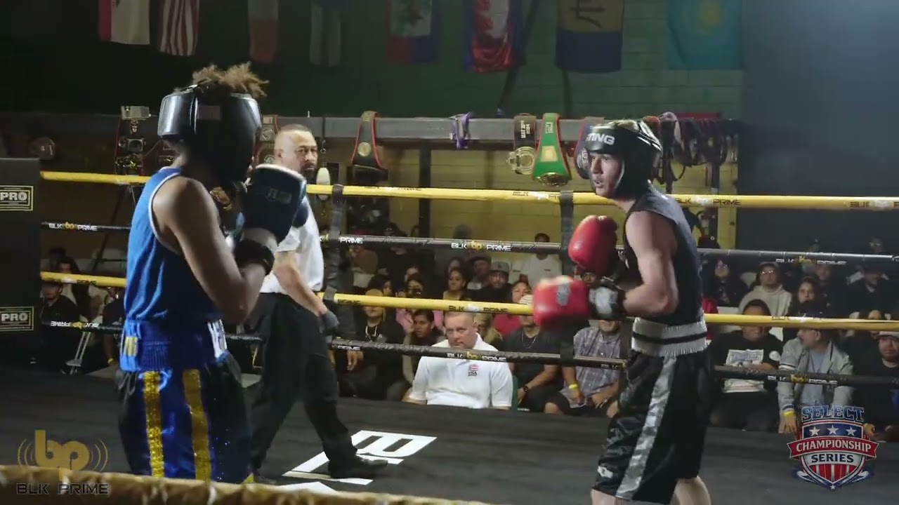 Элайджа Флай против Джейдена Ледесмы – Полный бой | Битва на пляже I #usaselectboxing #amateurboxing