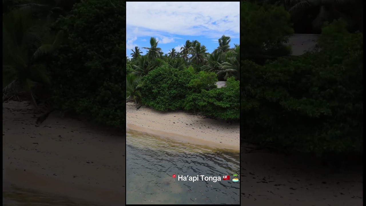 Flying my drone in Tonga 🇹🇴 #dronevideography #videography