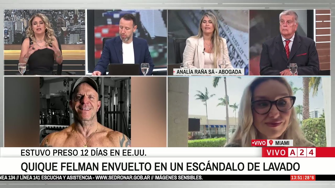 📢 Detención en EE.UU.: Enrique Quique Felman negó los cargos y dijo ser víctima