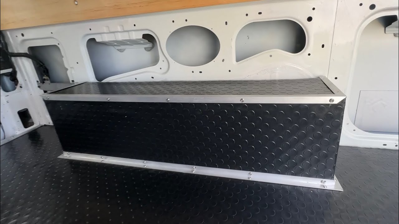 Building Box Covers For The Wheel Wells (Nissan NV Conversion Van)