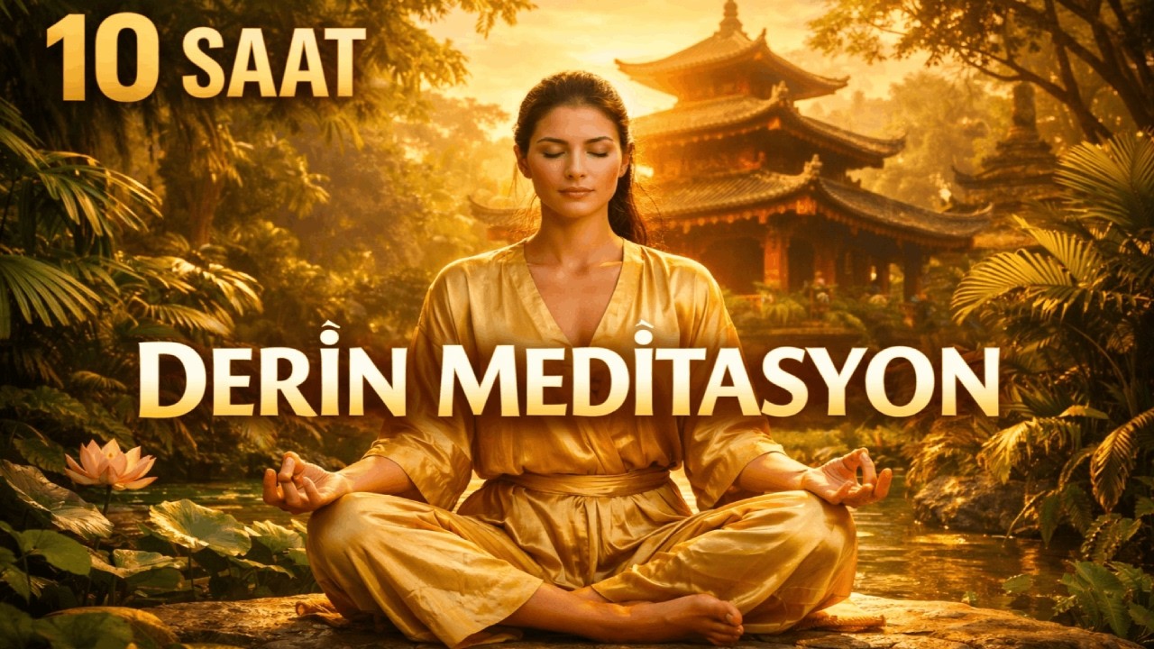 10 Saatlik Derin Meditasyon Müziği ✨ Stres ve Kaygıyı Anında Azaltın (432Hz)