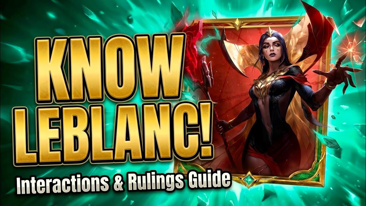 LeBlanc Explained: Rules, Combos & More - Unleashed Rulings & Interactions