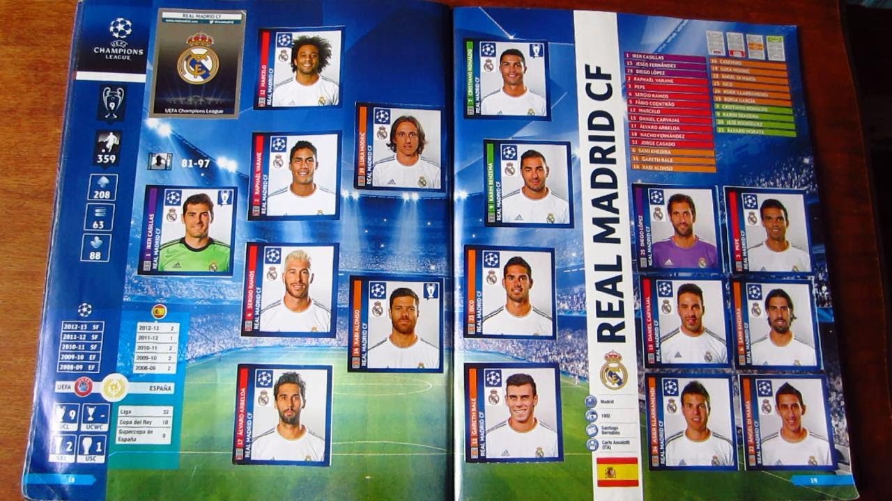 Panini UEFA Champions League 2013-2014 Official Sticker Album