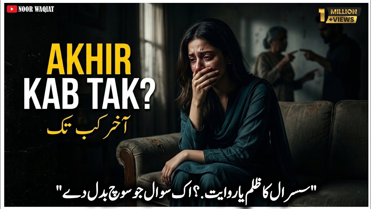 Sasural Ka Zulm Ya Riwayat? Ek Sawal Jo Soch Badal De 