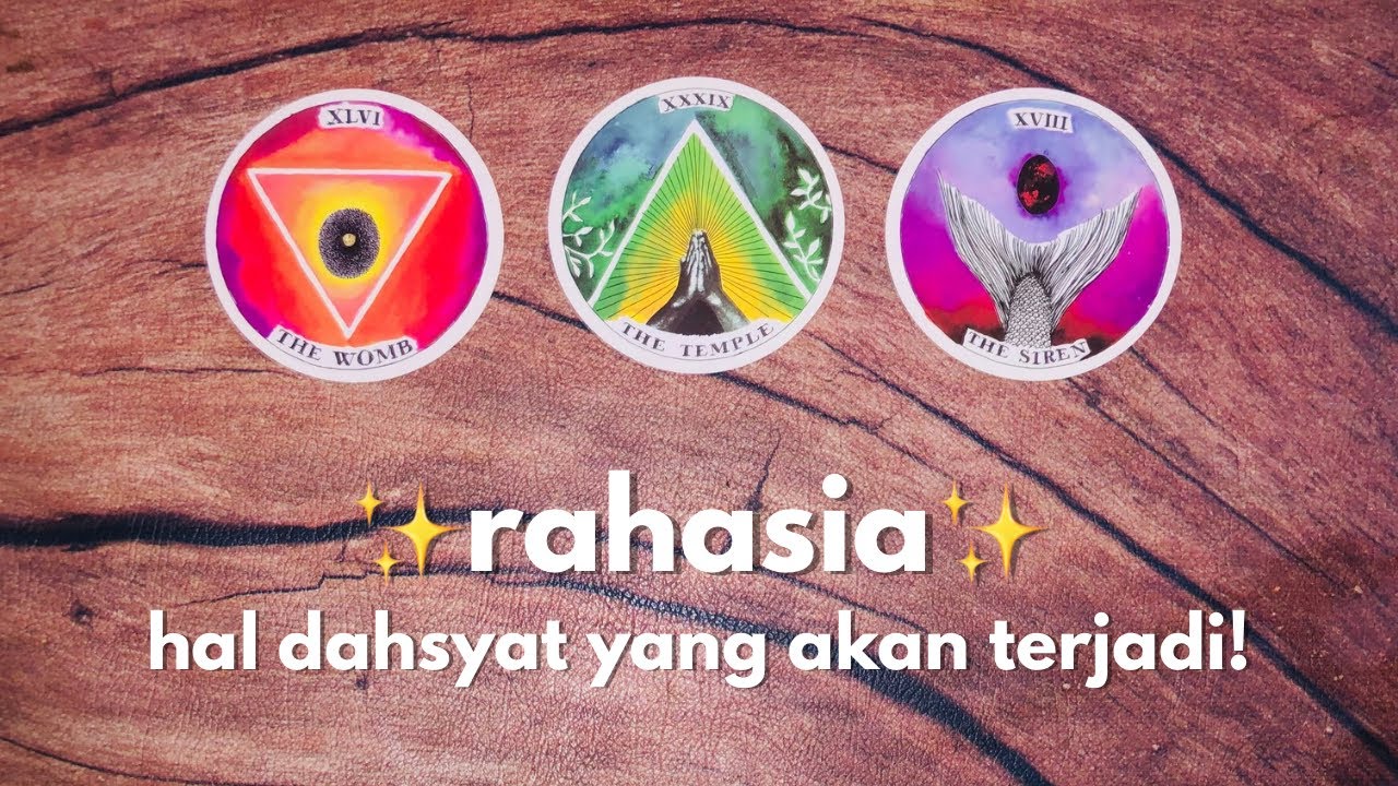 WOW! hal dahsyat yang akan terjadi! masa depanmu tarot pilih kartu