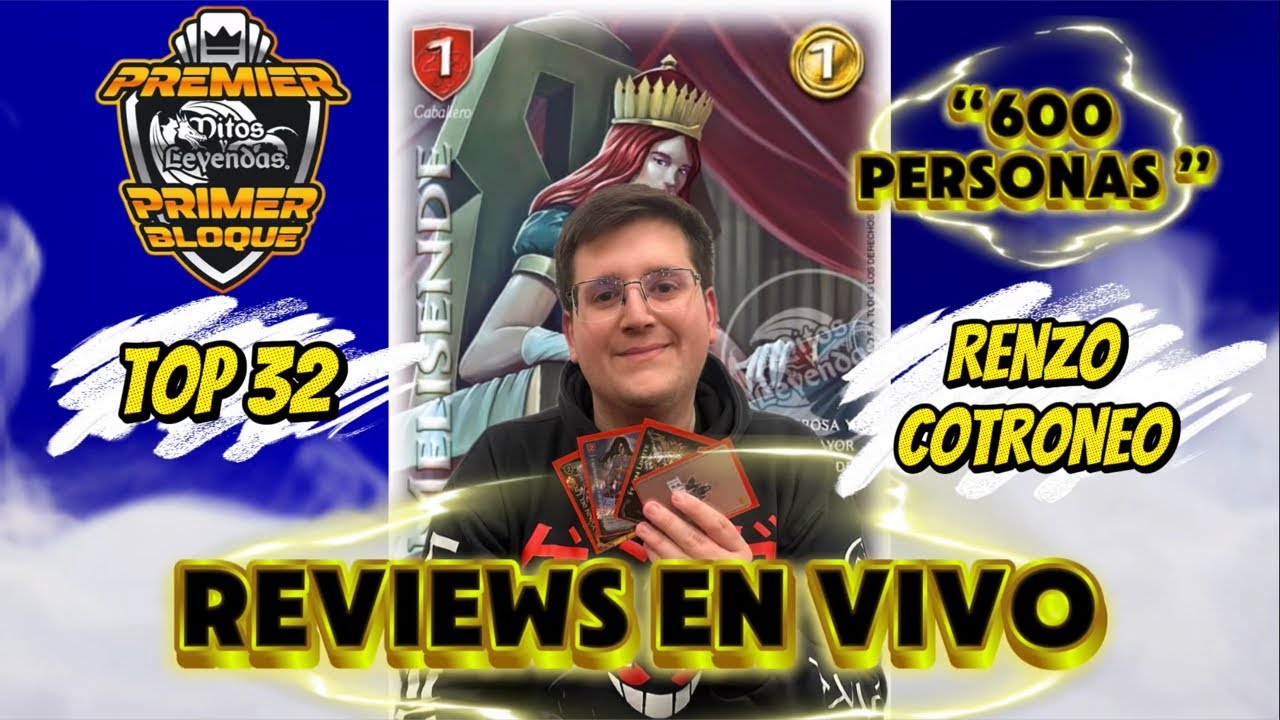 Reviews en vivo - MAZO CABALLERO - TOP 32