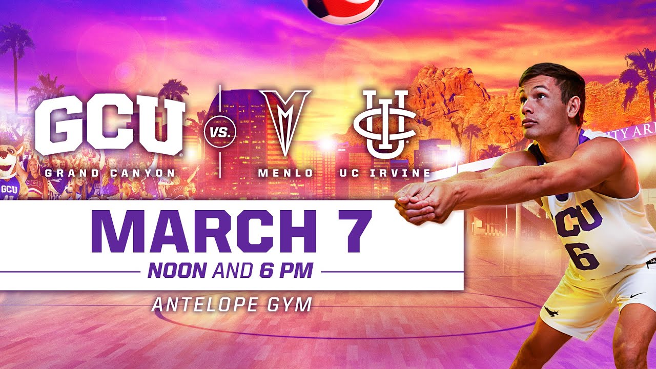 GCU Men's Volleyball vs UC Irvine March 7, 2020