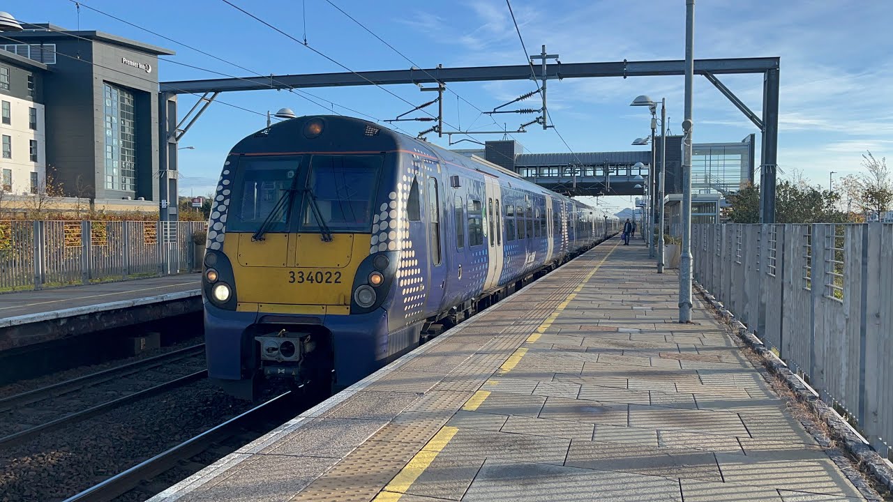 Train Spotting at Edinburgh Park