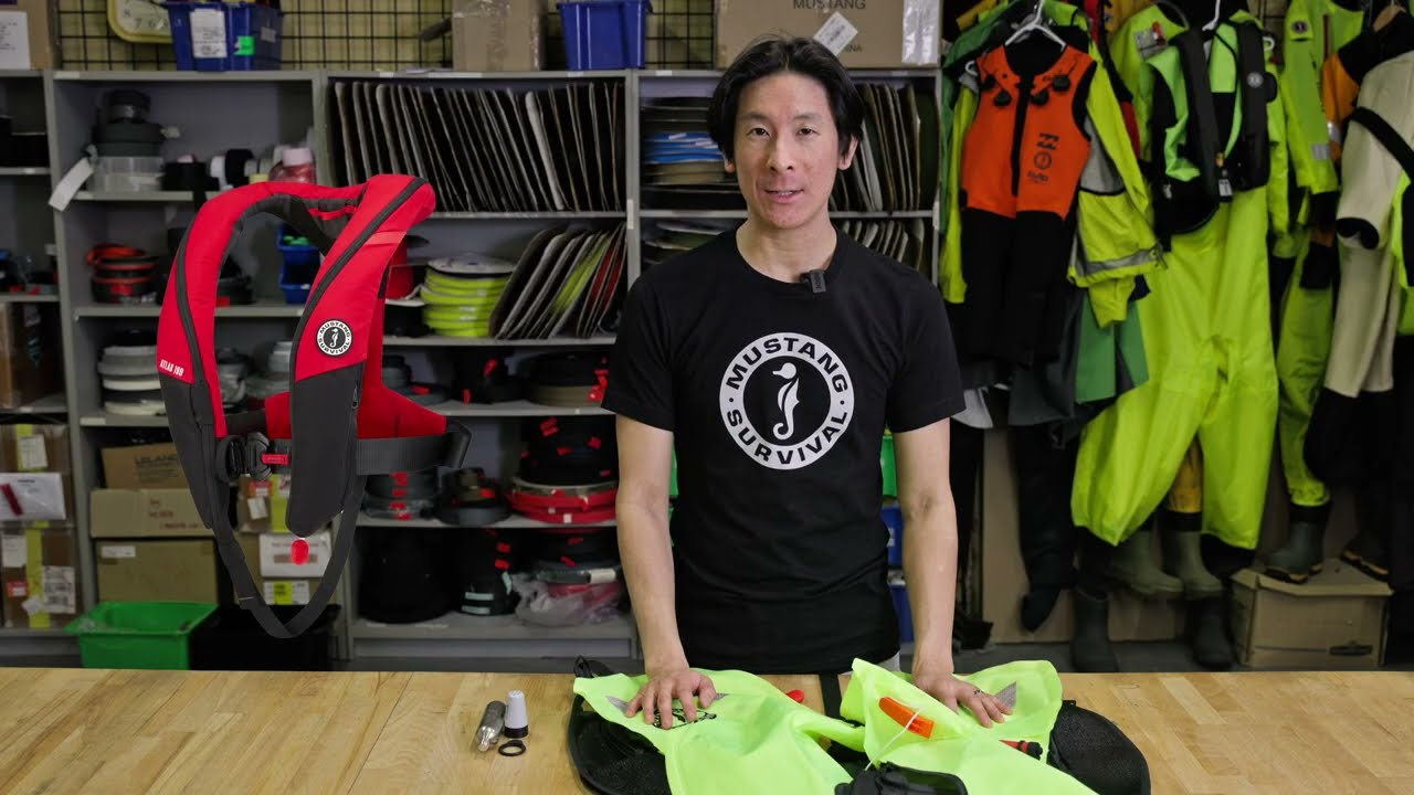 Atlas 190 Pro Sensor Life Jackets Re-Arm | Mustang Survival