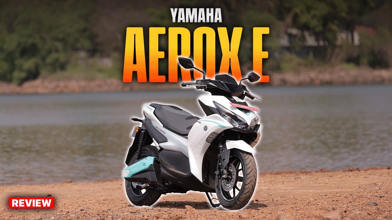 Катание на Yamaha Aerox E &mdash; насколько хорош этот электрический макси-скутер?