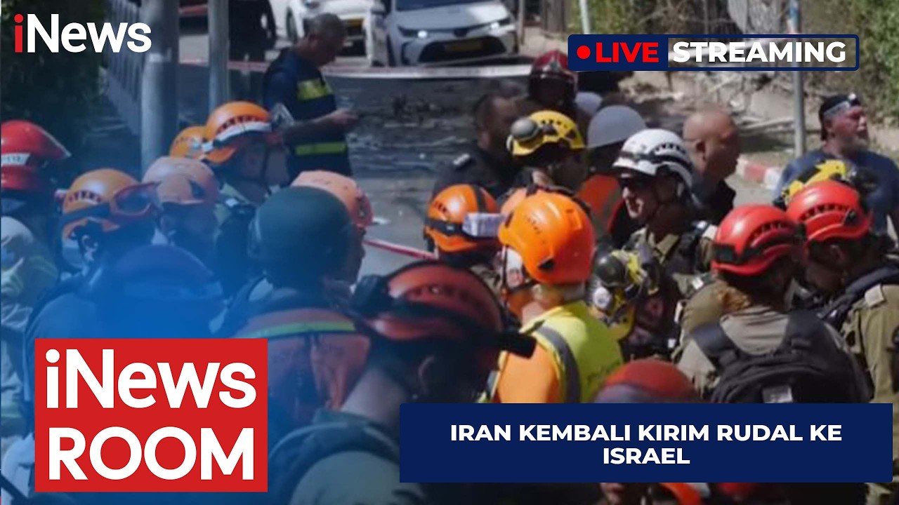 🔴LIVE | Iran Kembali Kirim Rudal ke Israel | iNews Room 7/3