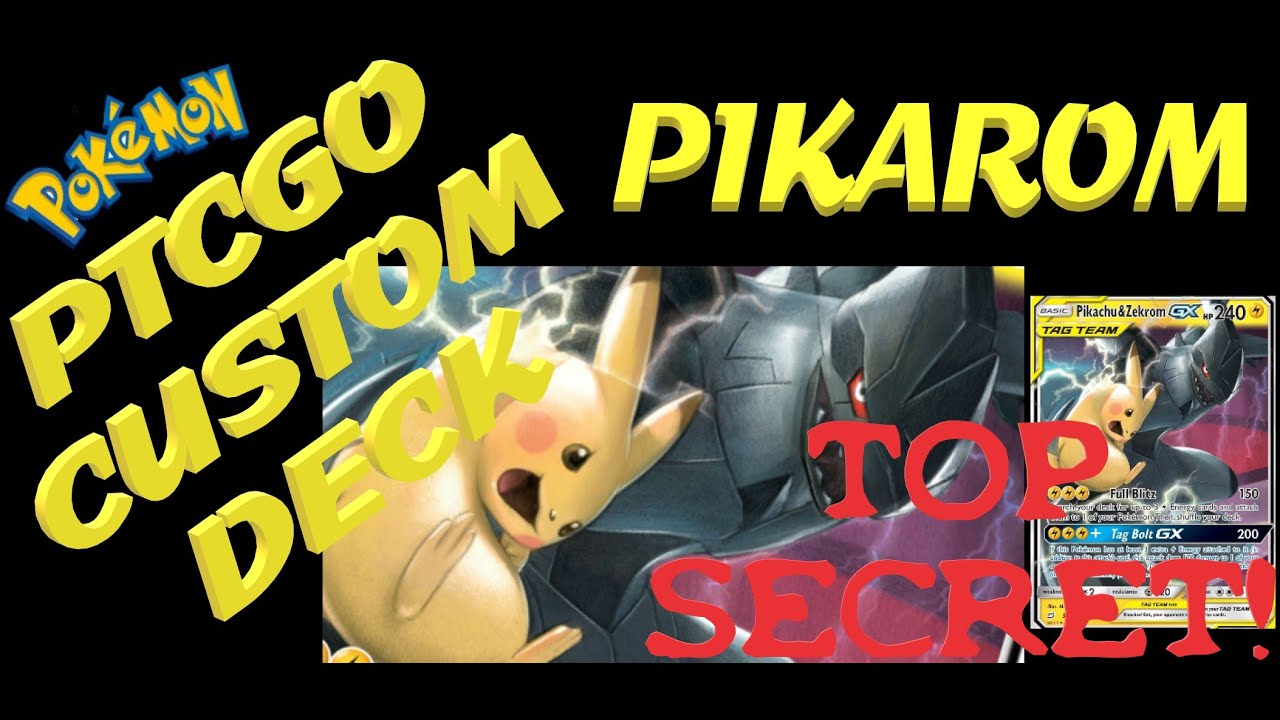 HOW TO BUILD A CUSTOM PTCGO DECK (PIKAROM) || CUSTOM POKEMON ONLINE DECK SECRETS