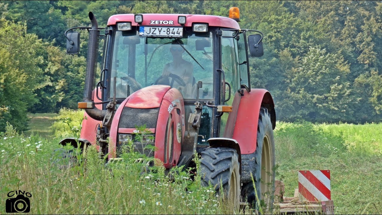 Zetor 12441 FORTERRA - Szártépőzés 2018