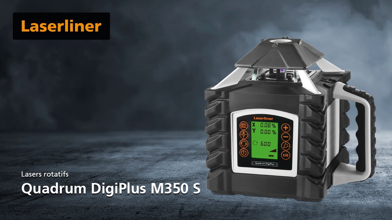 Lasers rotatifs - Innovation - Quadrum DigiPlus M350 S - 053.350A