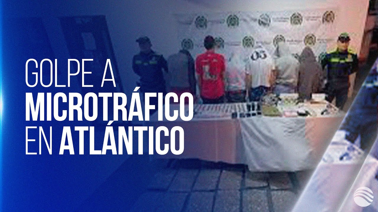 Fuerte golpe al microtráfico en Barranquilla: tres capturas y varias incautaciones