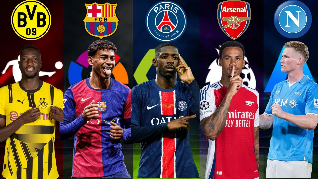 (ASMR) 24/25 Player of the Season for Every Team in Europe’s Top 5 Leagues!