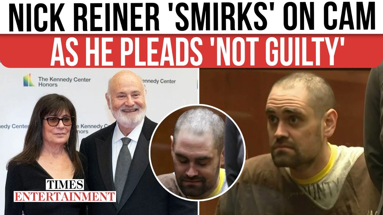 Nick Reiner SMIRKS in Court as He Pleads Not Guilty to Parents Rob and Michelle’s  Murders