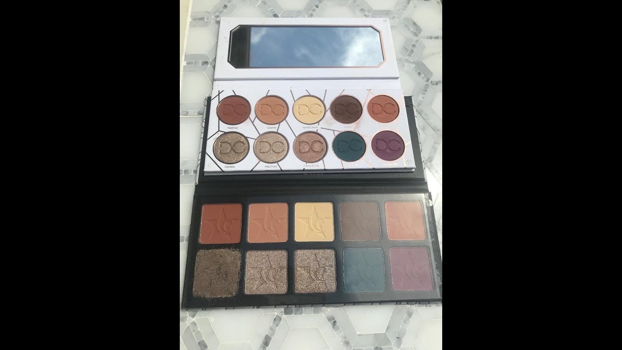 Battle of th Palettes: Dominique Cosmetics Latte Palette VS. CColor Cosmetics Unisex 4 Palette