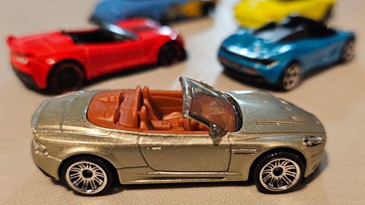 ASMR: Hotwheels & Matchbox Cars Convertible Collection + Whispering