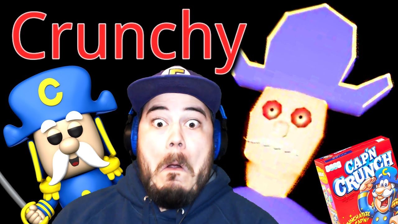 КАПИТАН КРАНЧ ХОЧЕТ МОИ ХРУСТЯЩИЕ ЯГОДЫ!! | Crunchy (мультяшная игра ужасов)