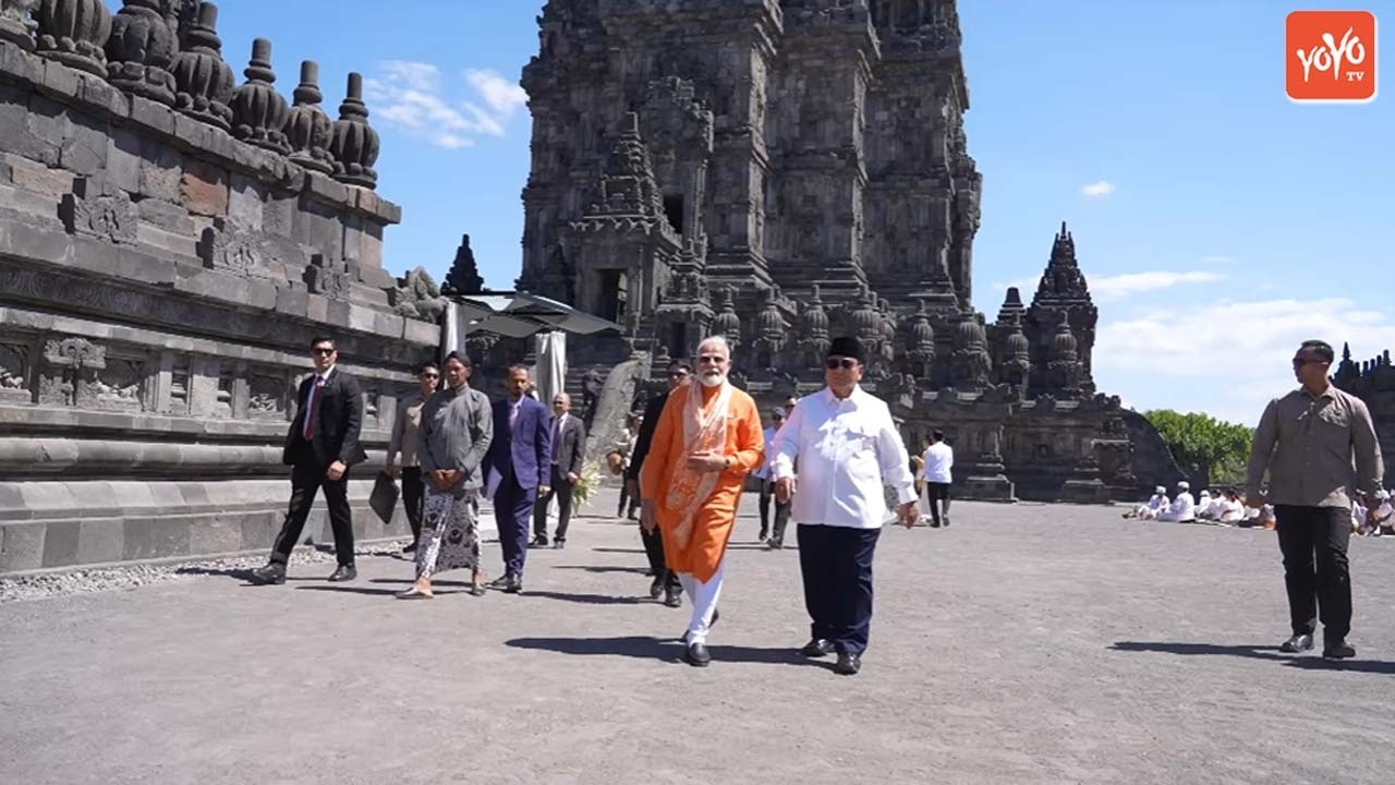 India-Indonesia Friendship: PM Modi Receives Warm Welcome in Yogyakarta | YOYO TV Kannada
