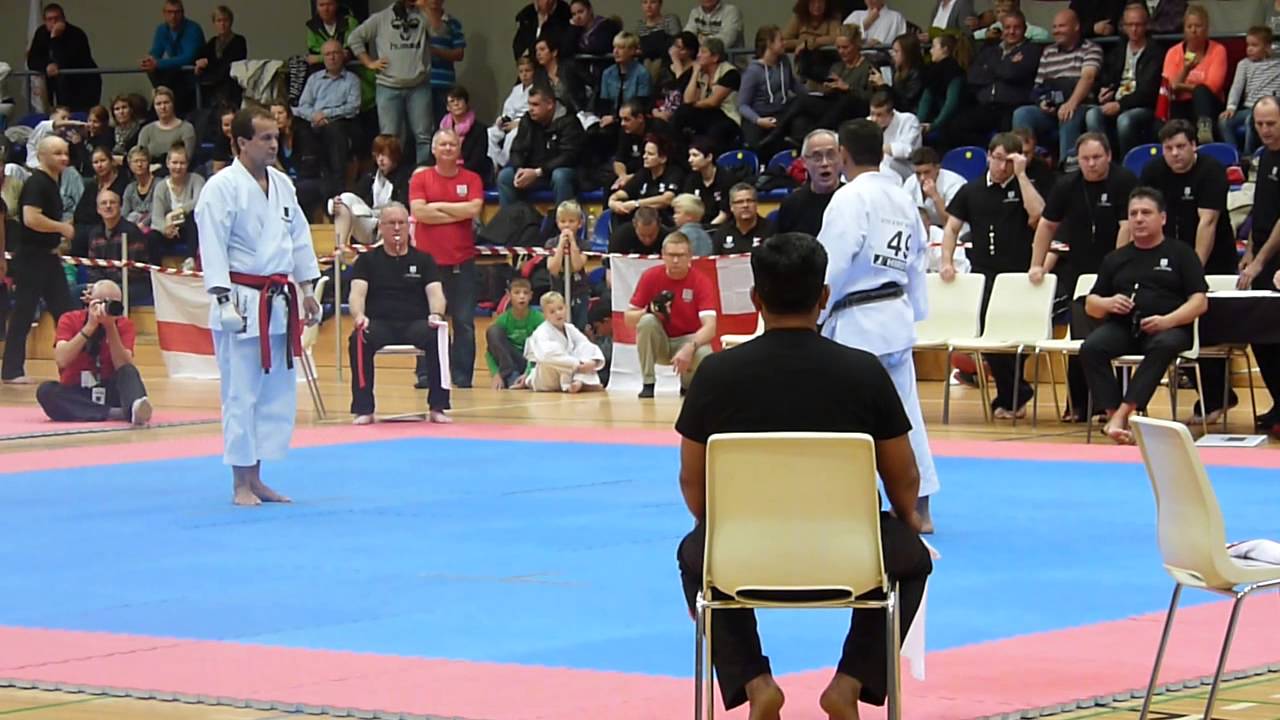 6th World Cup KWF   Kumite   Darwin Rojas (Venezuela) vs Felipe Martins (Brasil)