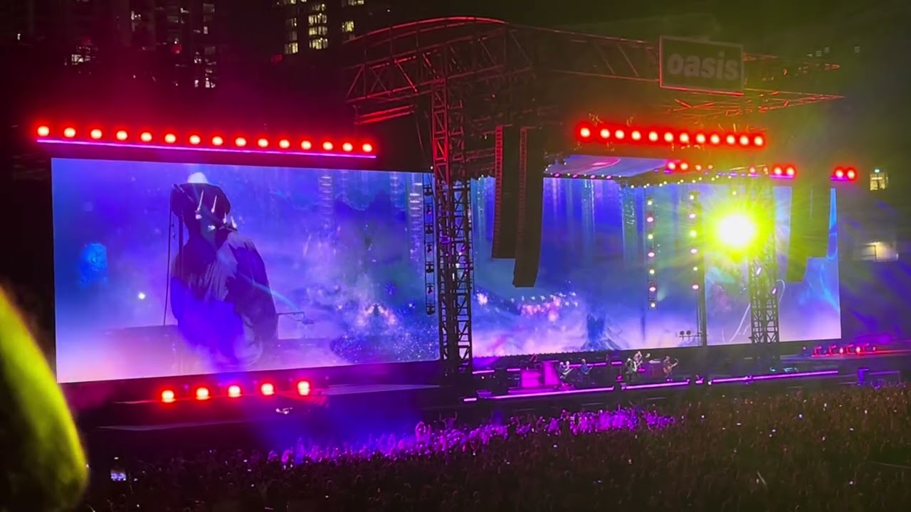 Champagne Supernova + Ending Firework, Oasis Sydney 07/11/2025