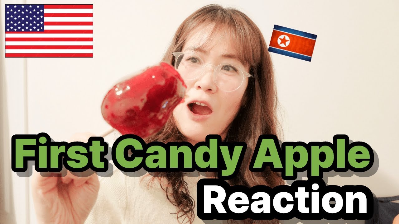 🇰🇵North Korean defector’s first Candy Apple reaction 🇺🇸Boston North End Espresso
